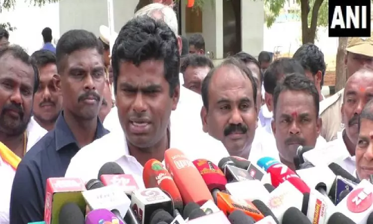 Annamalai alleges DMK govt “unconcerned” of “L&O breakdown” in TN