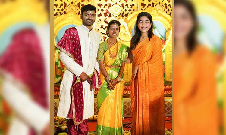 In pics: Rashmika Mandanna attends her assistants wedding In pics: Rashmika Mandanna attends her assistants wedding