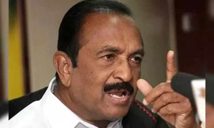 Dethrone BJP to save diversity of India: Vaiko