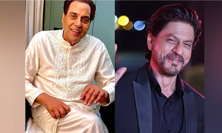 Dharmendra sends SRK his best wishes for success of Jawan