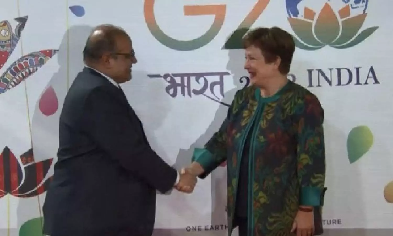 G20 Summit: IMF Chairman Kristalina Georgieva arrives in Delhi