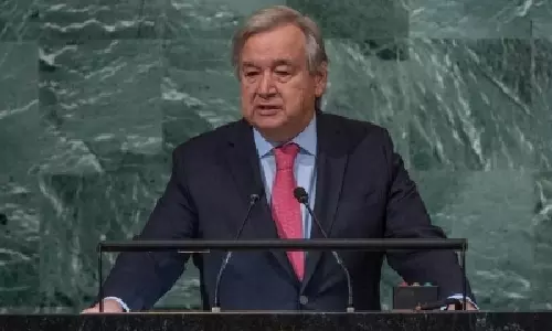 UN chief warns climate breakdown has begun