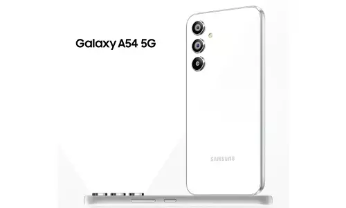 Samsung launches Galaxy A54 in Awesome White colour in India
