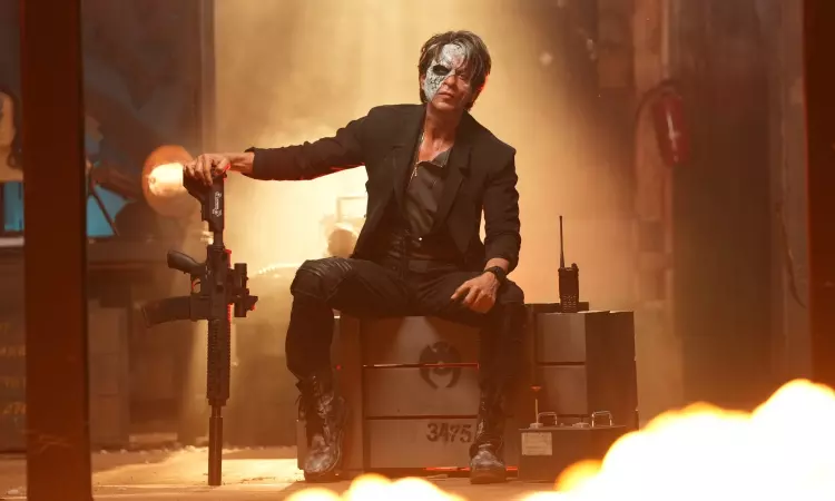 Jawan review: SRK shoulders Atlees mass revenge saga Jawan review: SRK shoulders Atlees mass revenge saga
