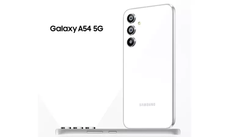 Samsung launches Galaxy A54 in Awesome White colour in India Samsung launches Galaxy A54 in Awesome White colour in India