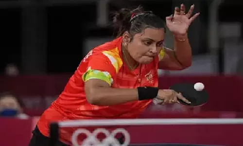 Sutirtha advances at Asian Table Tennis championships