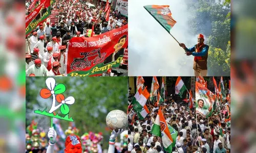 BJP gets 3 seats in by-polls in 6 states; SP, Cong, JMM, TMC also register wins