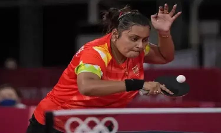 Sutirtha advances at Asian Table Tennis championships