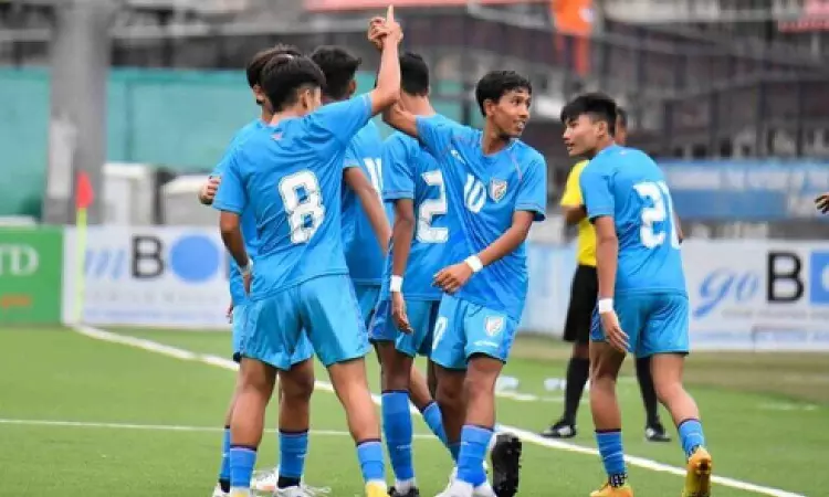 SAFF U-16 C’ship: India gallop to eight-goal triumph over Maldives SAFF U-16 C’ship: India gallop to eight-goal triumph over Maldives