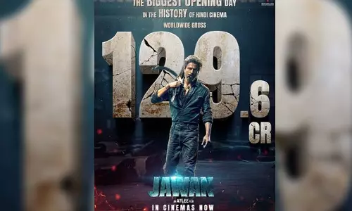 Jawan becomes biggest opening film of Hindi cinema with Rs 129 cr worldwide