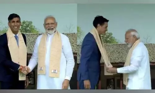 PM Modi welcomes Sunak, Trudeau, other G20 leaders at Rajghat