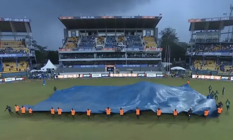 Asia Cup 2023: Rain stops play between India vs Pakistan in Colombo