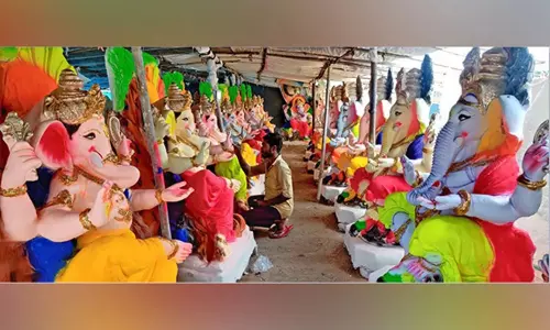 Tamil Nadu: Eco-friendly idols being prepared ahead of Ganesh Chaturthi