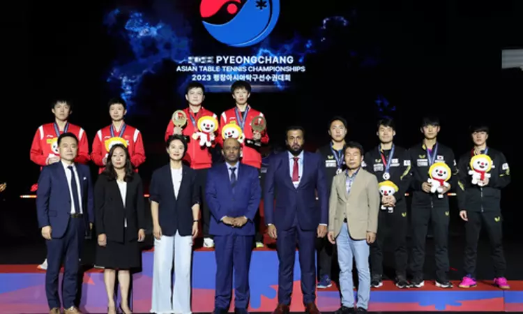 China sweeps seven gold medals at Asian Table Tennis Championships China sweeps seven gold medals at Asian Table Tennis Championships