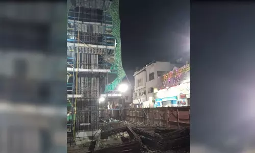 CMRL works: 49-year-old motorist injured as iron rod falls on him