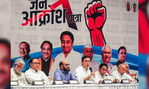 Cong to launch Jan Aakrosh Yatra against failures of MP govt from Sep 19