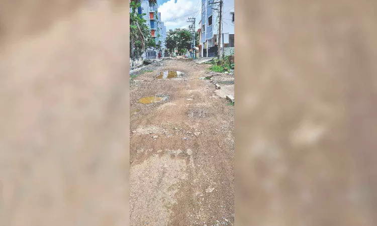 Citizen Connect: Potholes trouble pedestrians, motorists in Santhosapuram Citizen Connect: Potholes trouble pedestrians, motorists in Santhosapuram