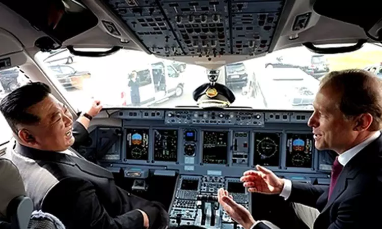 Kim deeply impressed with Russias modern aviation technology: State media