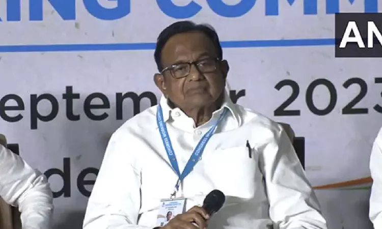 No discussion on Sanatana Dharma controversy in CWC meeting: P Chidambaram