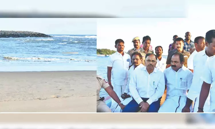 Tirumullaivasal dredging works will be completed soon: Minister Tirumullaivasal dredging works will be completed soon: Minister