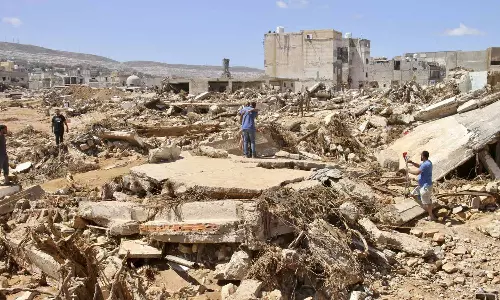 For a divided Libya, disastrous floods have become a rallying cry for unity