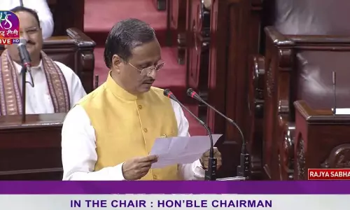 Former UP DyCM Dinesh Sharma takes oath as RS MP