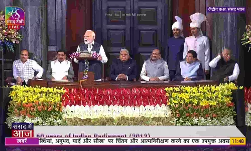 Old Parliament building to be known as Samvidhan Sadan: PM Modi