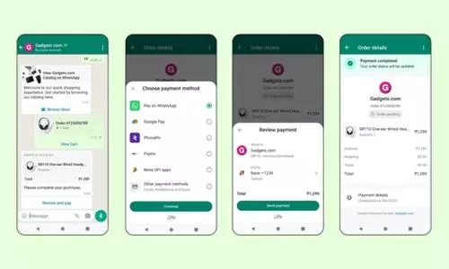 WhatsApp to let users pay businesses with credit card, other UPI apps in India