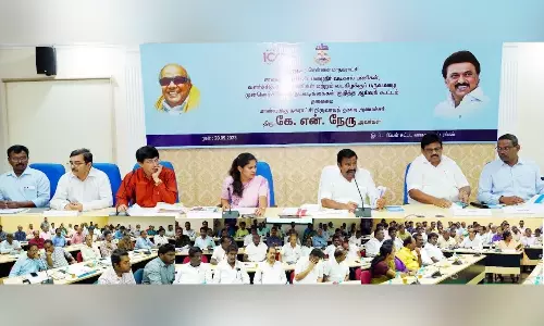 No new road cuts should be done before NE monsoon: KN Nehru