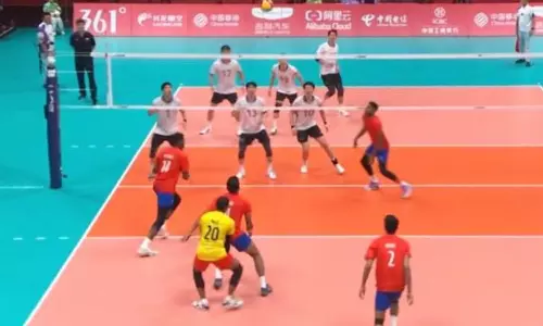 India mens volleyball team clinch thrilling victory against South Korea