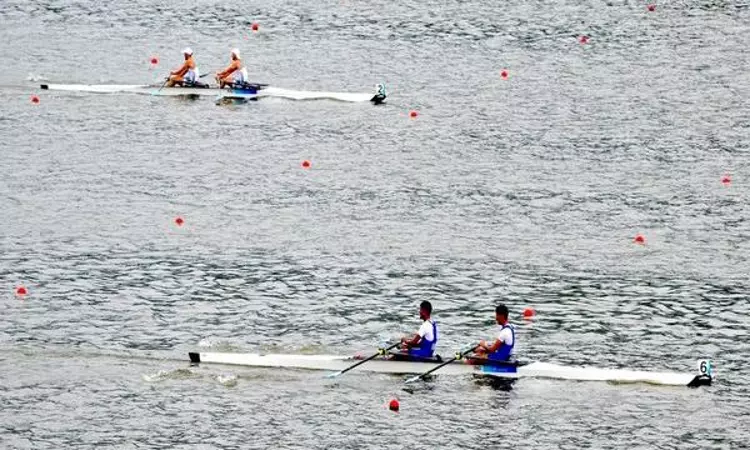 Indian Rowing team starts their campaign on positive note at Asian Games in Hangzhou