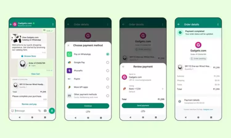 WhatsApp to let users pay businesses with credit card, other UPI apps in India WhatsApp to let users pay businesses with credit card, other UPI apps in India