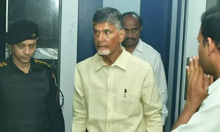 Chandrababu Naidu sent to two-day CID custody Chandrababu Naidu sent to two-day CID custody