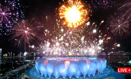 Asian Games 2023 Opening ceremony live: Asian Games declared open