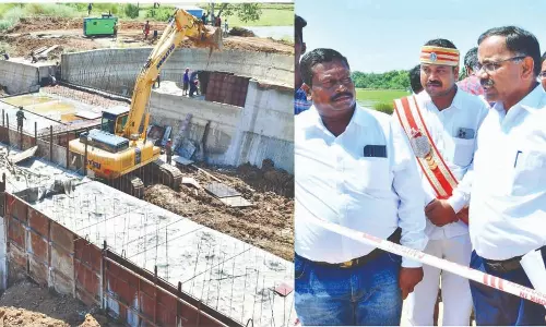 5% Athanur barrage work left: Collector