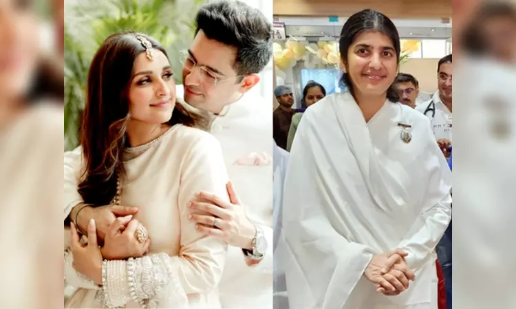 Brahma Kumaris Shivani reaches Udaipur for Parineeti, Raghav’s wedding