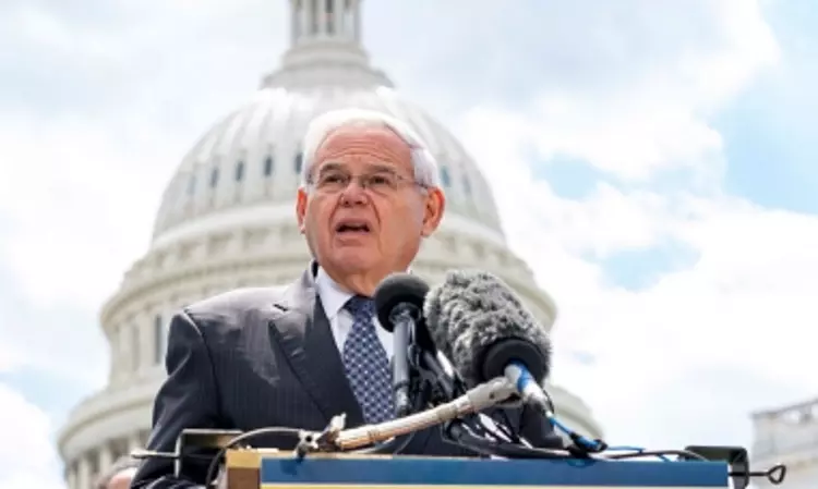 US Senator Bob Menendez indicted on bribery charges
