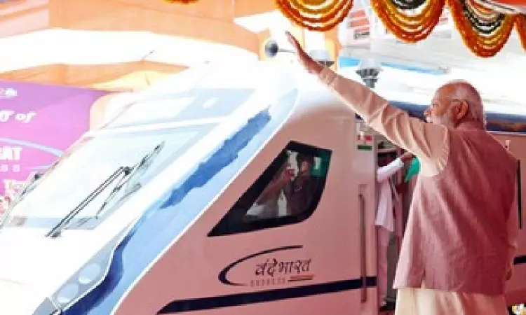 PM Modi to flag off 9 Vande Bharat Express trains on Sunday PM Modi to flag off 9 Vande Bharat Express trains on Sunday