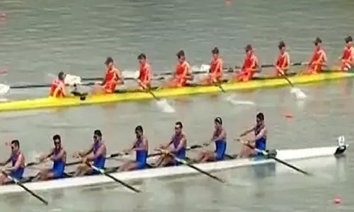 Asian Games: Indian rowers clinch silver medal in Mens Coxed Eight Team event
