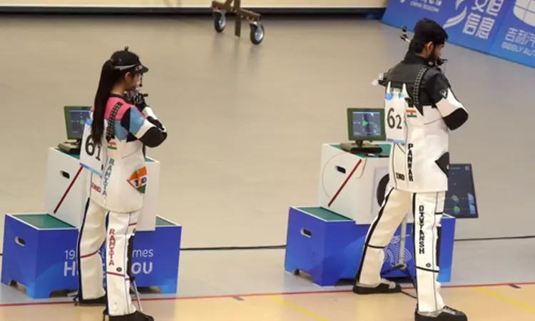 Asian Games: Ramita, Divyansh suffer heartbreak, lose bronze in 10m Air Rifle Mixed Team shooting
