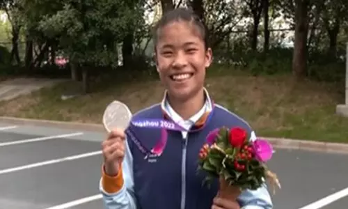 This silver medal is dedicated to people of Manipur: Asian Games silver medallist Roshibina Devi
