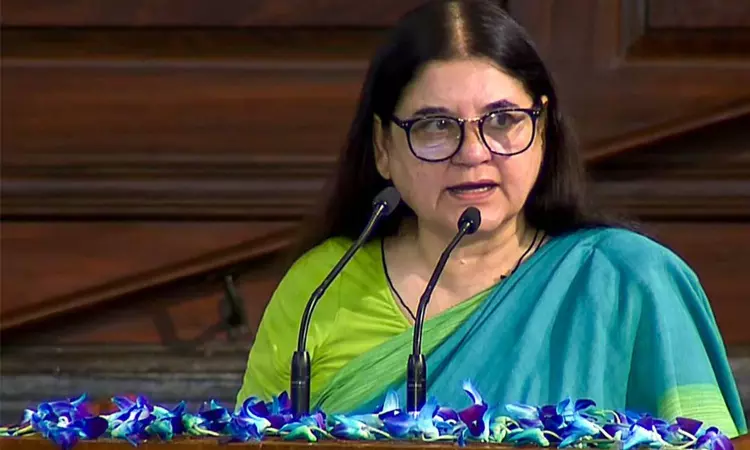 ISKCON sends Rs 100-crore defamation notice to Maneka Gandhi for her statement on cows ISKCON sends Rs 100-crore defamation notice to Maneka Gandhi for her statement on cows