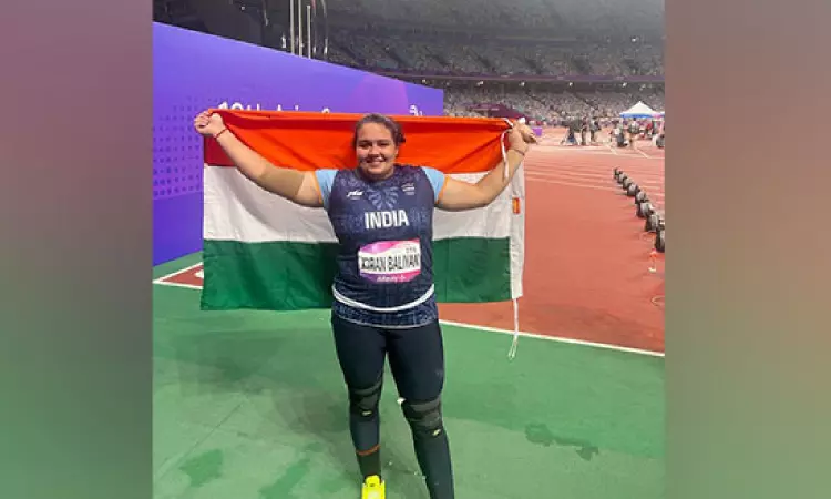Asian Games: Kiran Baliyan wins bronze in Shot Put, first medal in track and field
