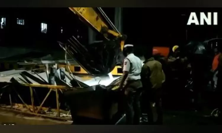 Saidapet petrol bunk roof collapse: Bunk Manager arrested for negligence