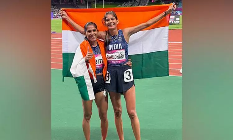 Flurry of medals continue as Parul, Priti secure finish in women’s 3000m steeplechase