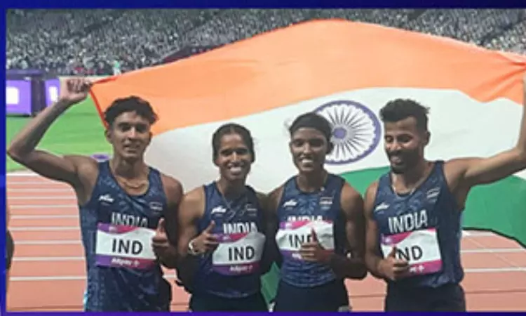 Asian Games: Indias relay bronze gets upgraded to silver following SLs disqualification