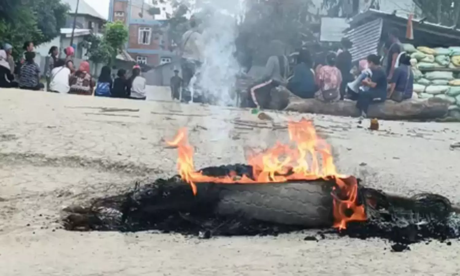 Manipur: Tribal bodies call indefinite shutdown against arrests of Kuki-Zo people