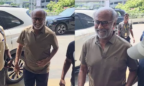 Rajinikanth jets off to Kochi for shooting of his next film