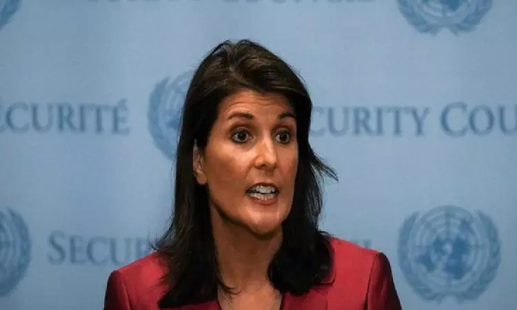 Trump campaign sent birdcage, bird food to her hotel room, claims Nikki Haley