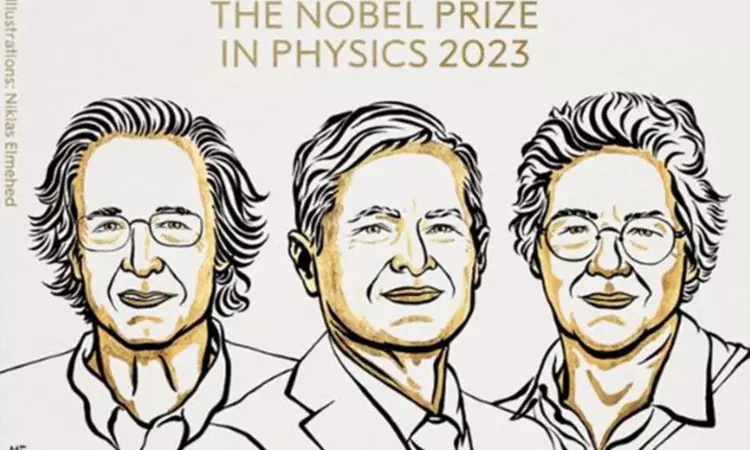 Pierre Agostini, Ferenc Krausz, Anne L’Huillier win Nobel Prize in Physics